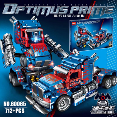 لگو کریتور ترانسفورماتور 712 قطعه TRANSFORMER 2 IN 1 60065_اسباب بازی